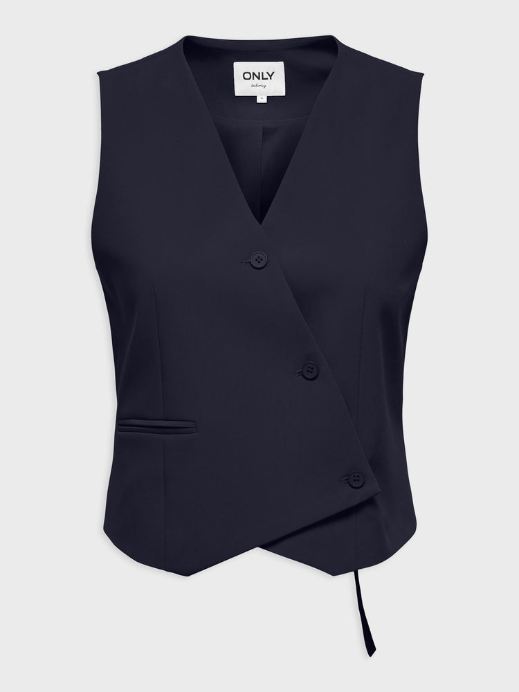 Γυναικείο γιλέκο ONLORLEEN LIFE S/L ASYM VEST TLR 15340646 | 15340646