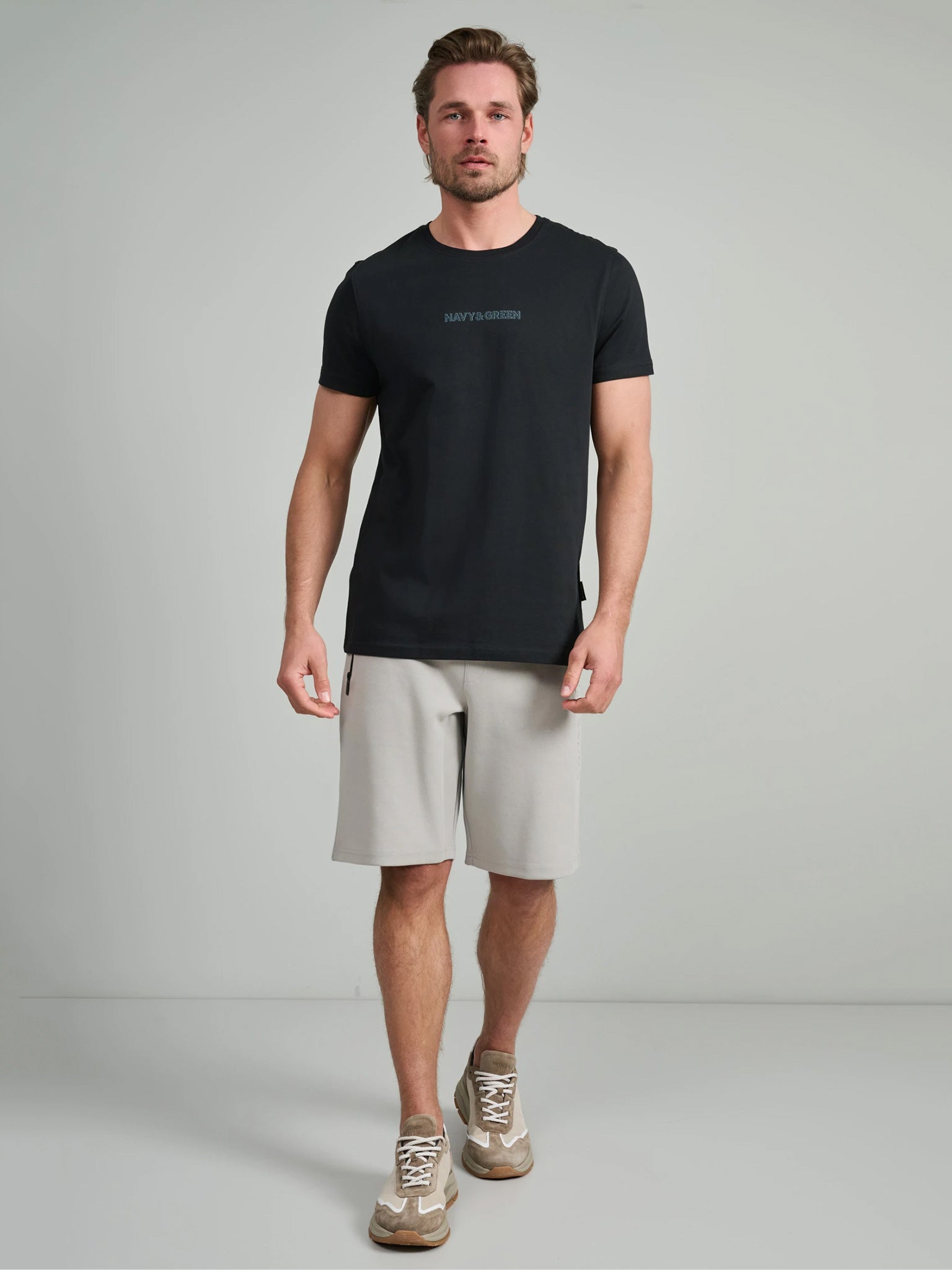 Ανδρικό t-shirt black 24TU.334/4P | 24TU.334/4P