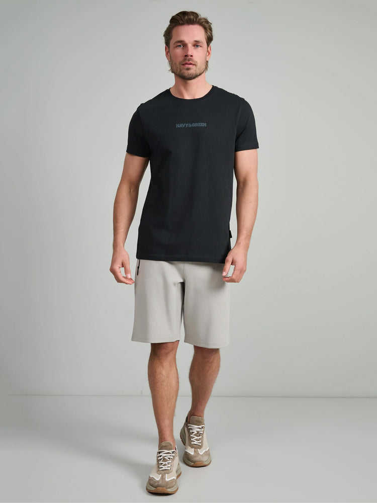 Ανδρικό t-shirt black 24TU.334/4P | 24TU.334/4P