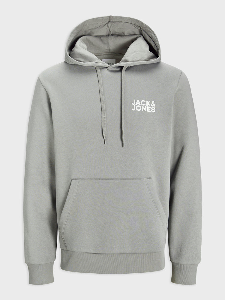 Ανδρικό φούτερ με small print JJECORP LOGO SWEAT HOOD NOOS 12152840 | 12152840