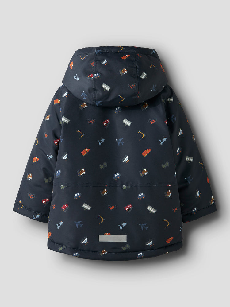 Παιδικό μπουφάν transport NMMMAX PA JACKET AOP NOOS 13242821 | 13242821