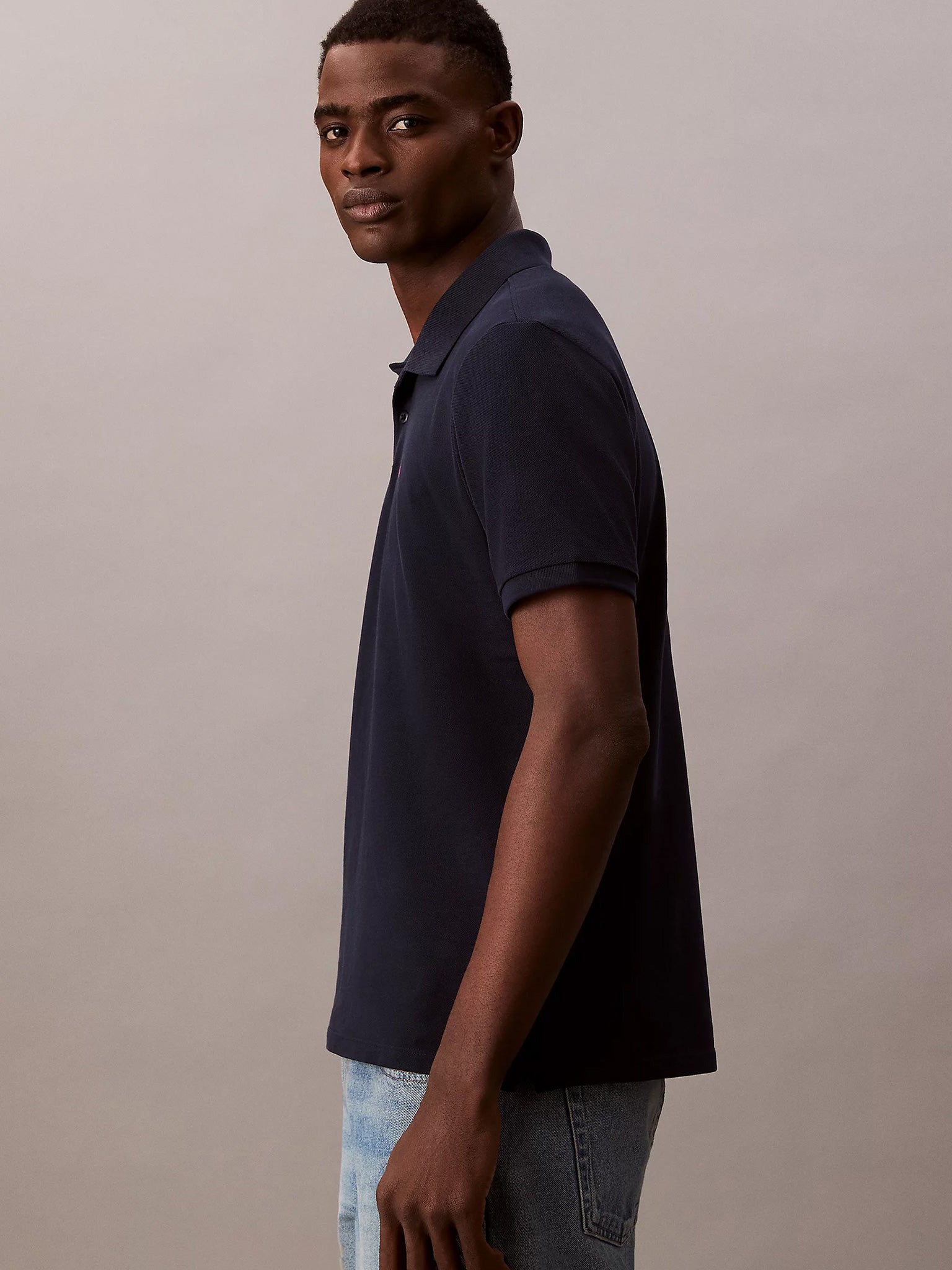 Ανδρικό polo SS CASUAL PIQUE CLASSIC POLO LV040EM269CEF | LV040EM269CEF