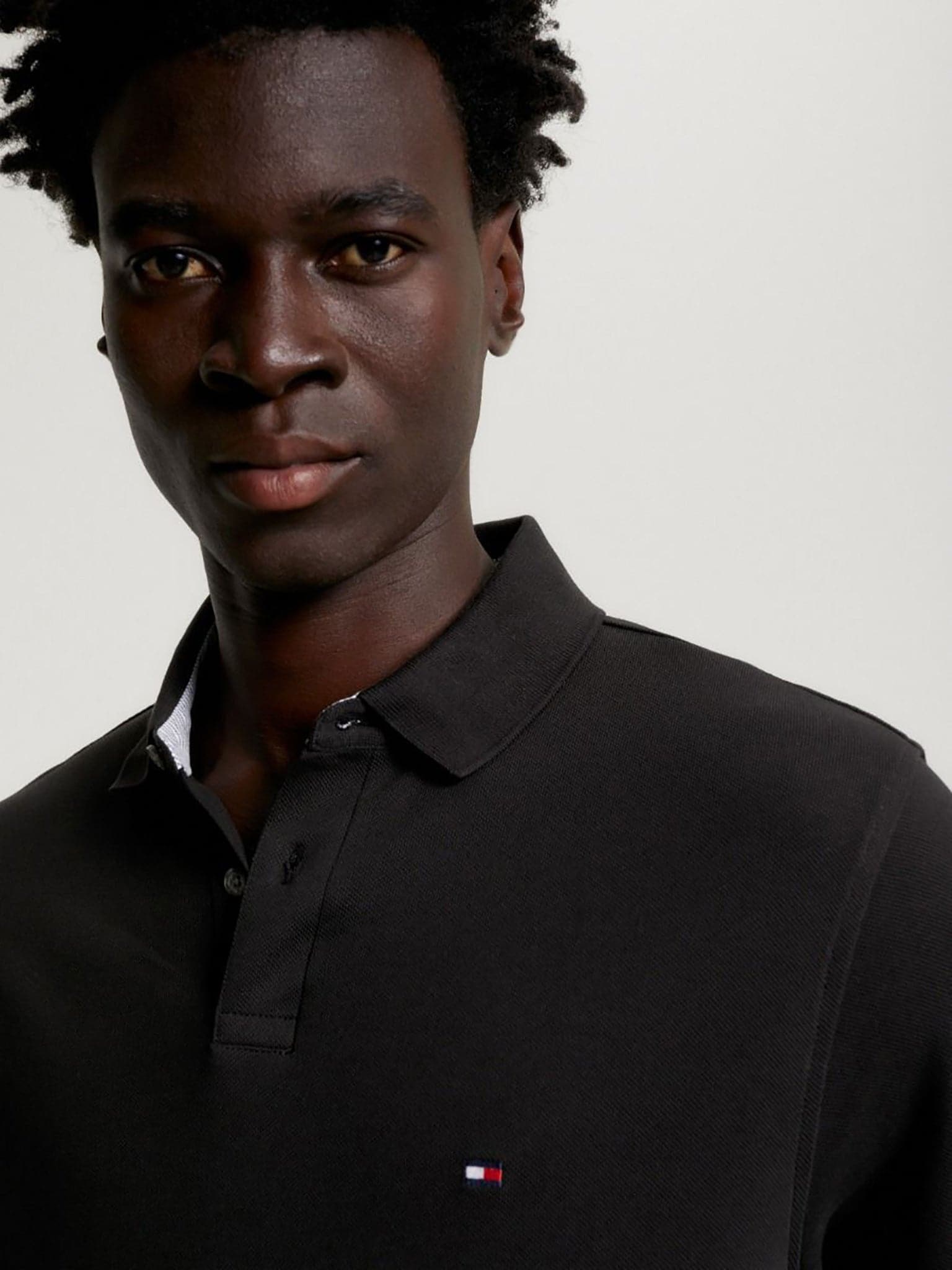 Ανδρικό polo 1985 COLLECTION LONG SLEEVE POLO MW0MW20183BDS | MW0MW20183BDS