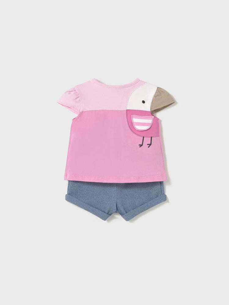 Βρεφικό σετ 4 τεμ με μπλούζες 25-01670-048 | 25-01670-048