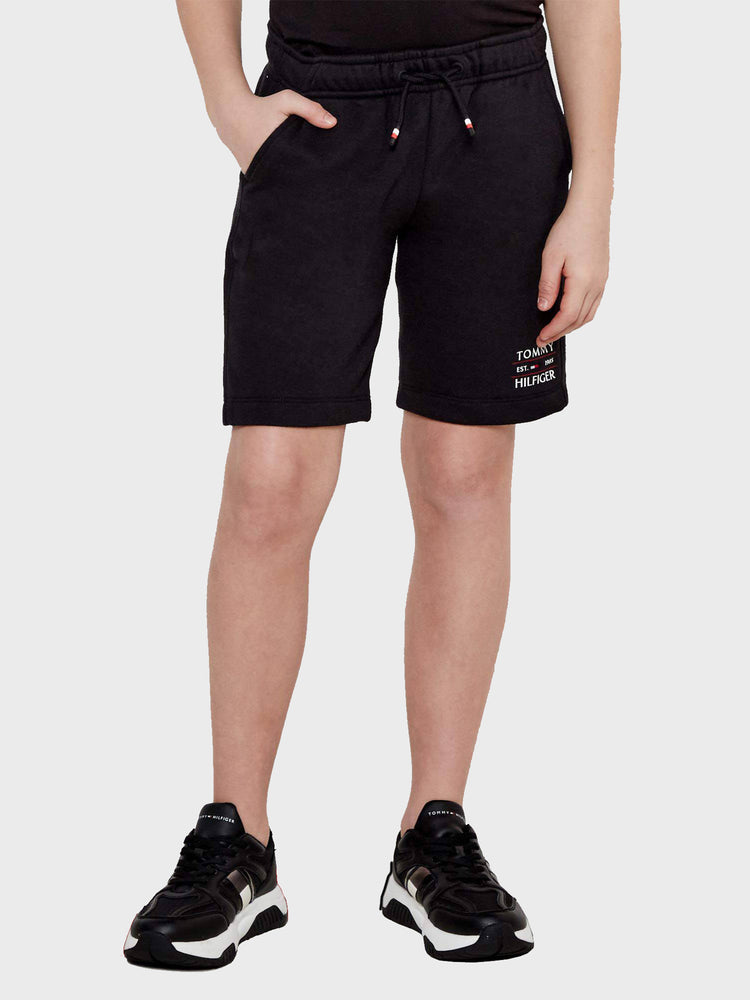 Παιδική βερμούδα φούτερ TOMMY FLAG HILFIGER SWEATSHORT KB0KB09481BDS | KB0KB09481BDS