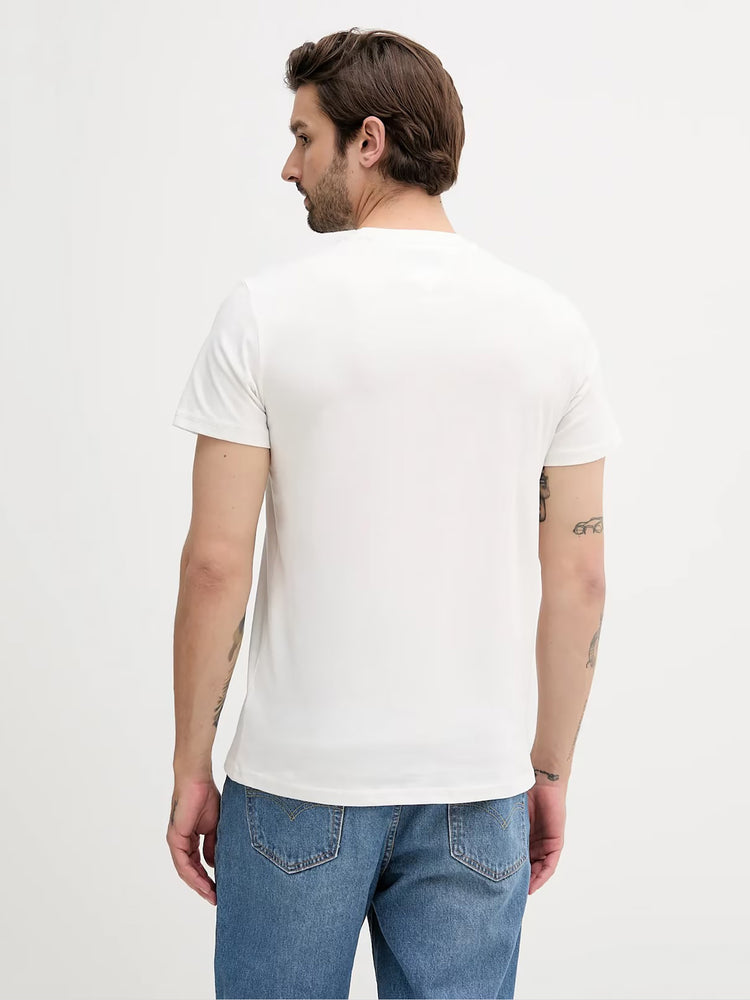 Ανδρικό t-shirt TJM SLIM POP COLOR FLAG TEE EXT DM0DM21577YBL | DM0DM21577YBL