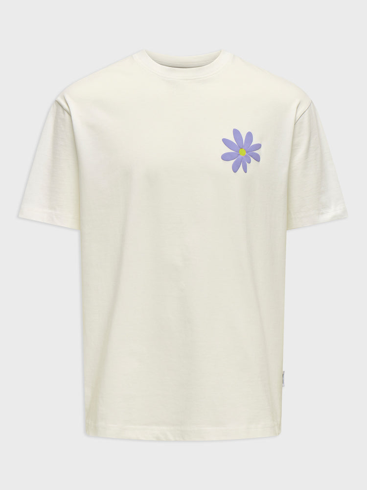 Ανδρικό t-shirt ONSFLORA COL PRINT RLX SS TEE 22033752 | 22033752