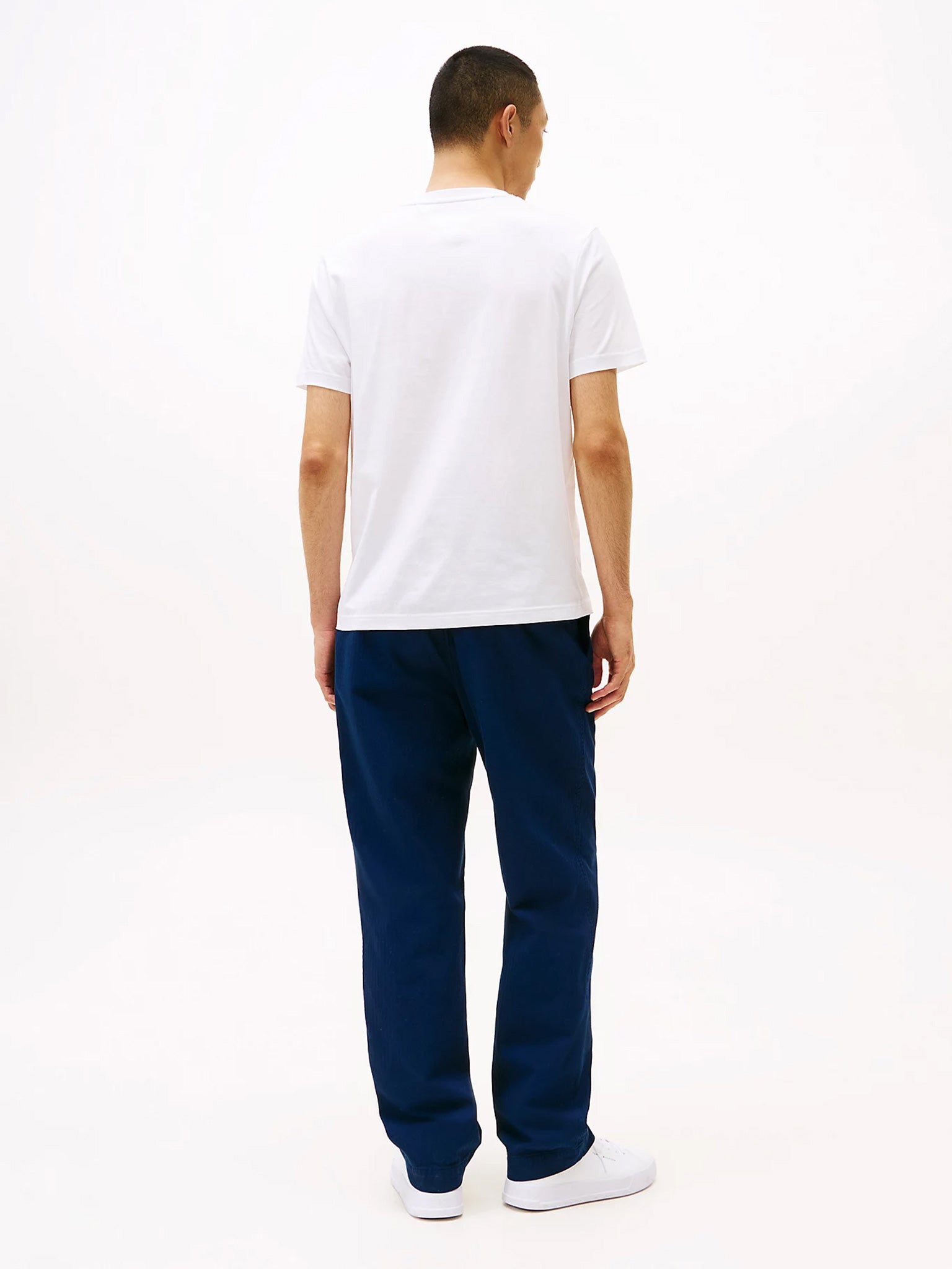 Ανδρικό t-shirt HILFIGER CENTER STACK TEE MW0MW38621YBR | MW0MW38621YBR