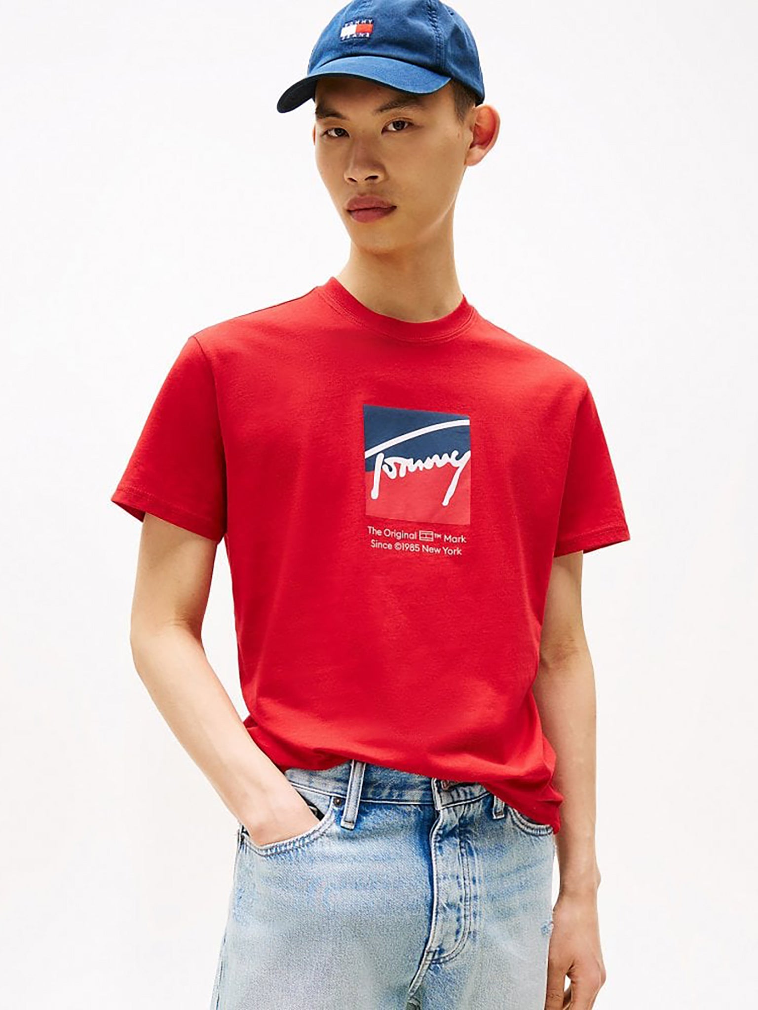 Ανδρικό t-shirt TJM REG RWB DNA TEE DM0DM21940XLE | DM0DM21940XLE