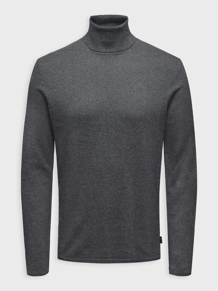 Ανδρική μπλούζα ζιβάγκο ONSGARSON LIFE 12 RECYCLED ROLL KNIT 22026210 | 22026210