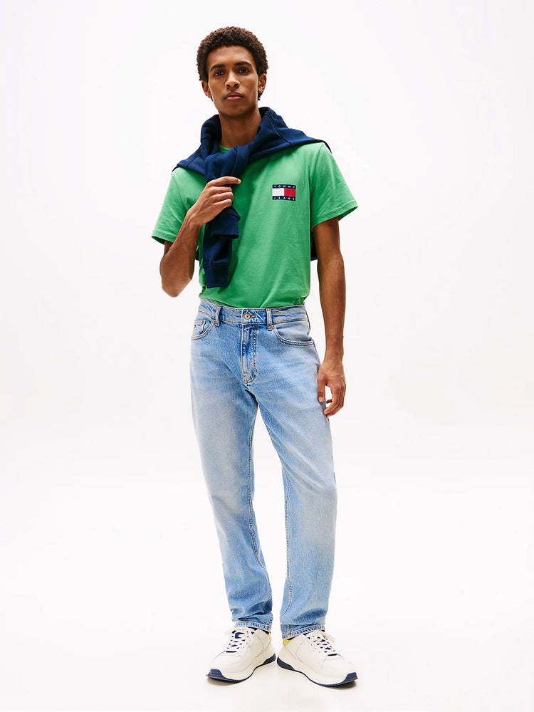 Ανδρικό t-shirt TJM SLIM ESSENTIAL FLAG TEE DM0DM20740LY3 | DM0DM20740LY3