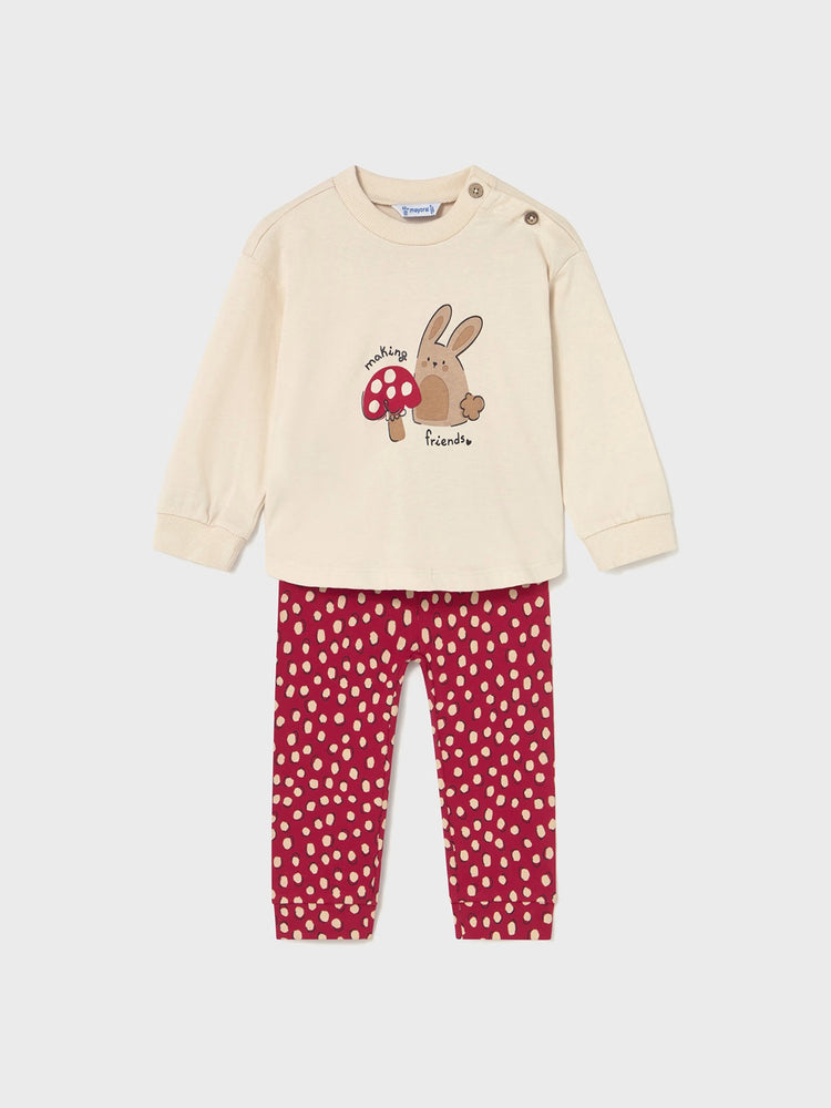 Βρεφικό σετ με παντελόνι 15-02745-016 | 15-02745-016