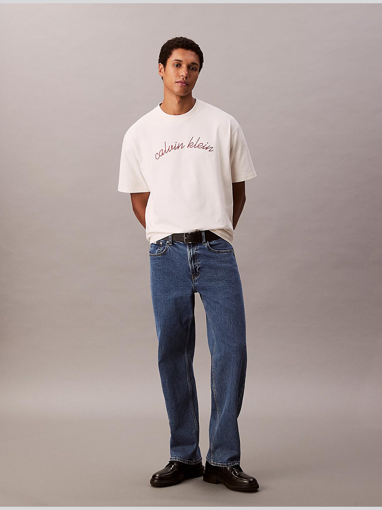 Ανδρικό t-shirt SS CNTR CHN STTCH 16 LV04RC225GYAS | LV04RC225GYAS