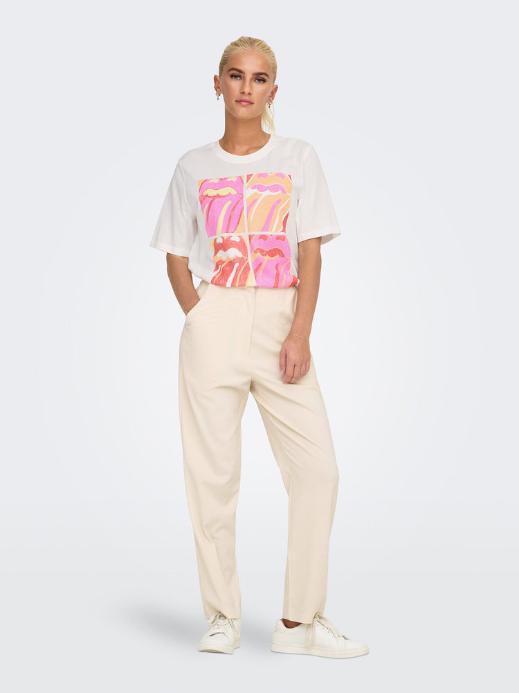 Γυναικείο t-shirt rolling stones ONLROLLING STONES LIFE S/S TOP BOX JRS 15345922 | 15345922