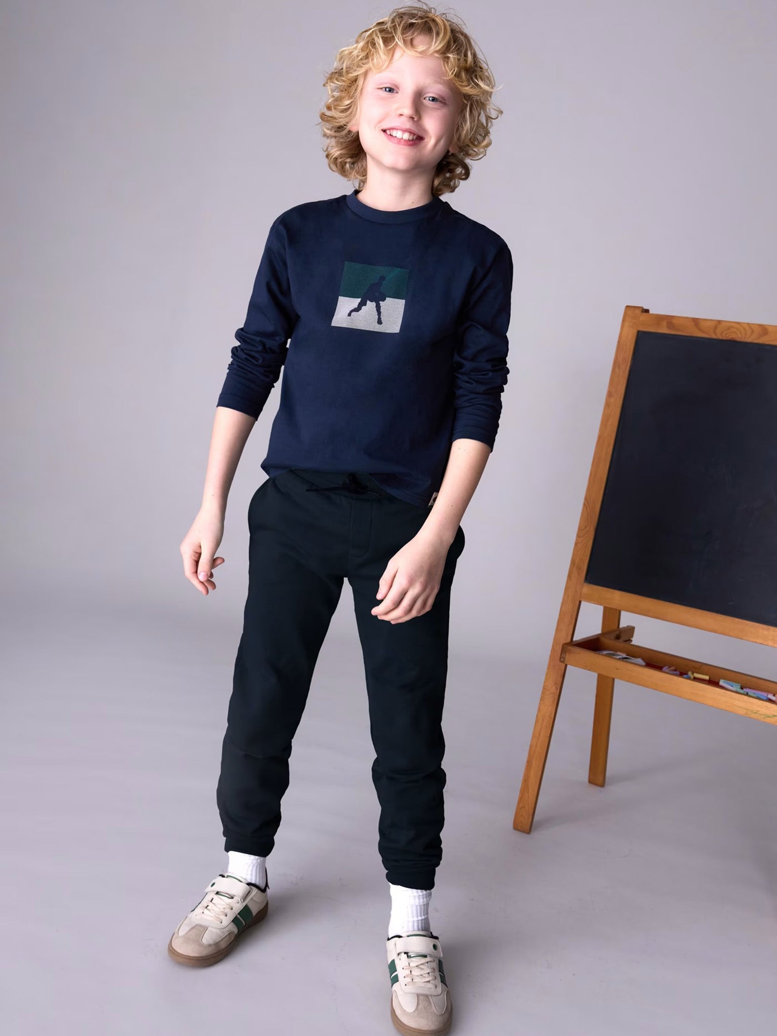 Εφηβικό παντελόνι φόρμας 15-00705-087 | 15-00705-087