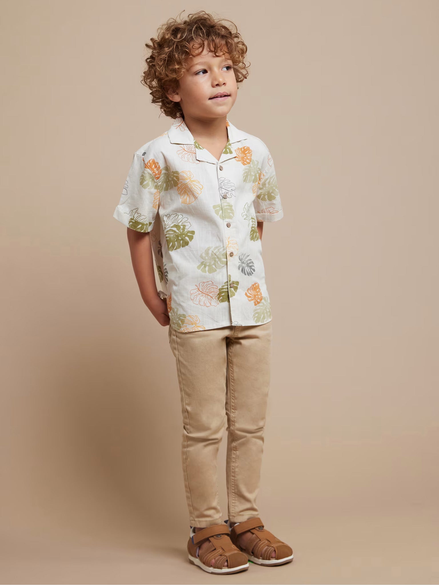 Παιδικό πουκάμισο σταμπωτό Better Cotton 24-03114-059 | 24-03114-059