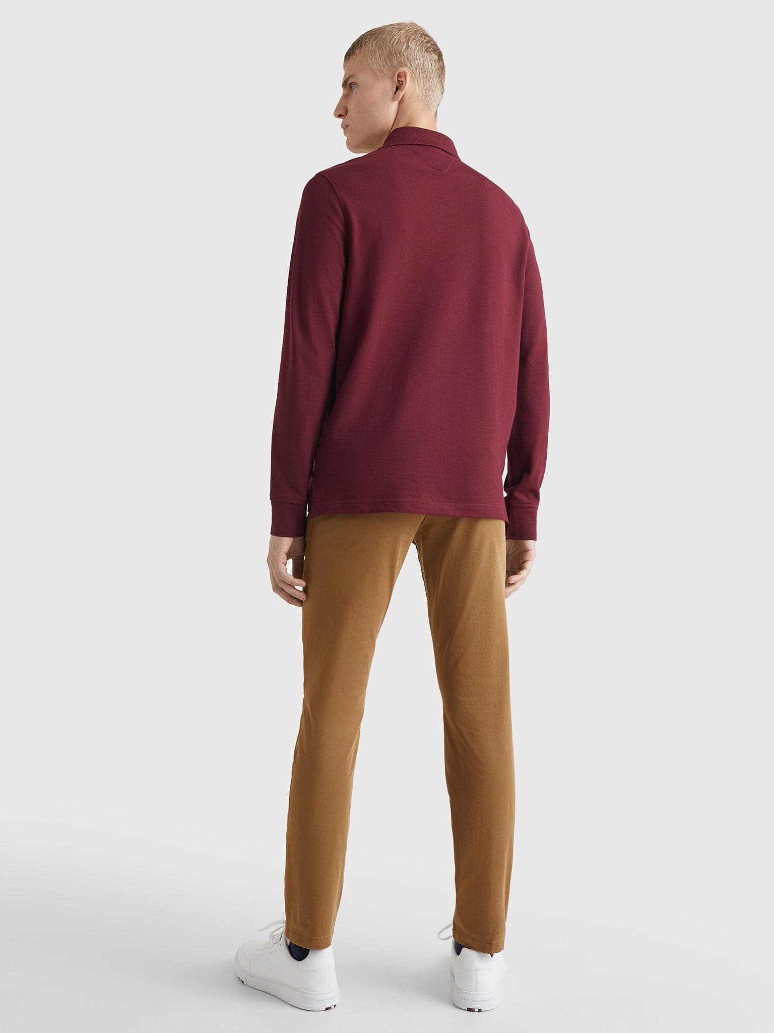 Ανδρικό polo 1985 COLLECTION LONG SLEEVE POLO MW0MW20183XJS | MW0MW20183XJS