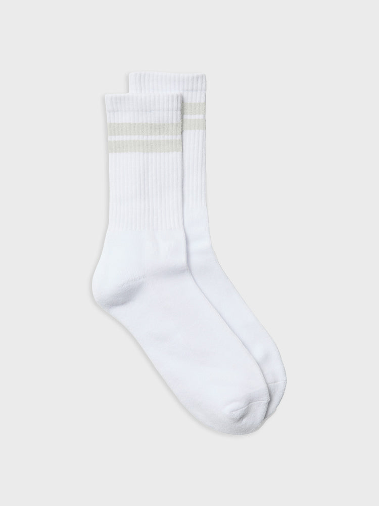 Γυναικεία κάλτσα αθλητική Grey VMMEL STRIPE SPORTY SOCKS NOOS 10282770 | 10282770