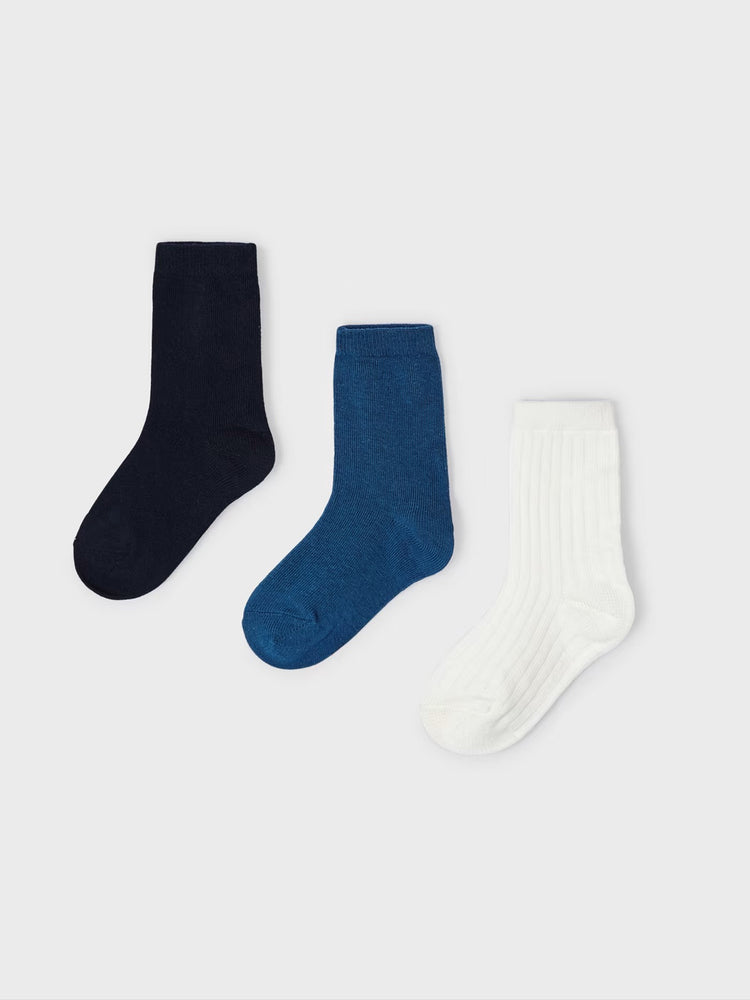 Εφηβικές κάλτσες σετ 3 τεμ οργανικό βαμβάκι 13-10575-094 | 13-10575-094