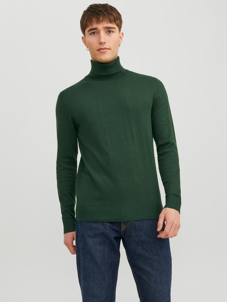 Ανδρική μπλούζα ζιβάγκο JJEEMIL KNIT ROLL NECK NOOS 12157417 | 12157417