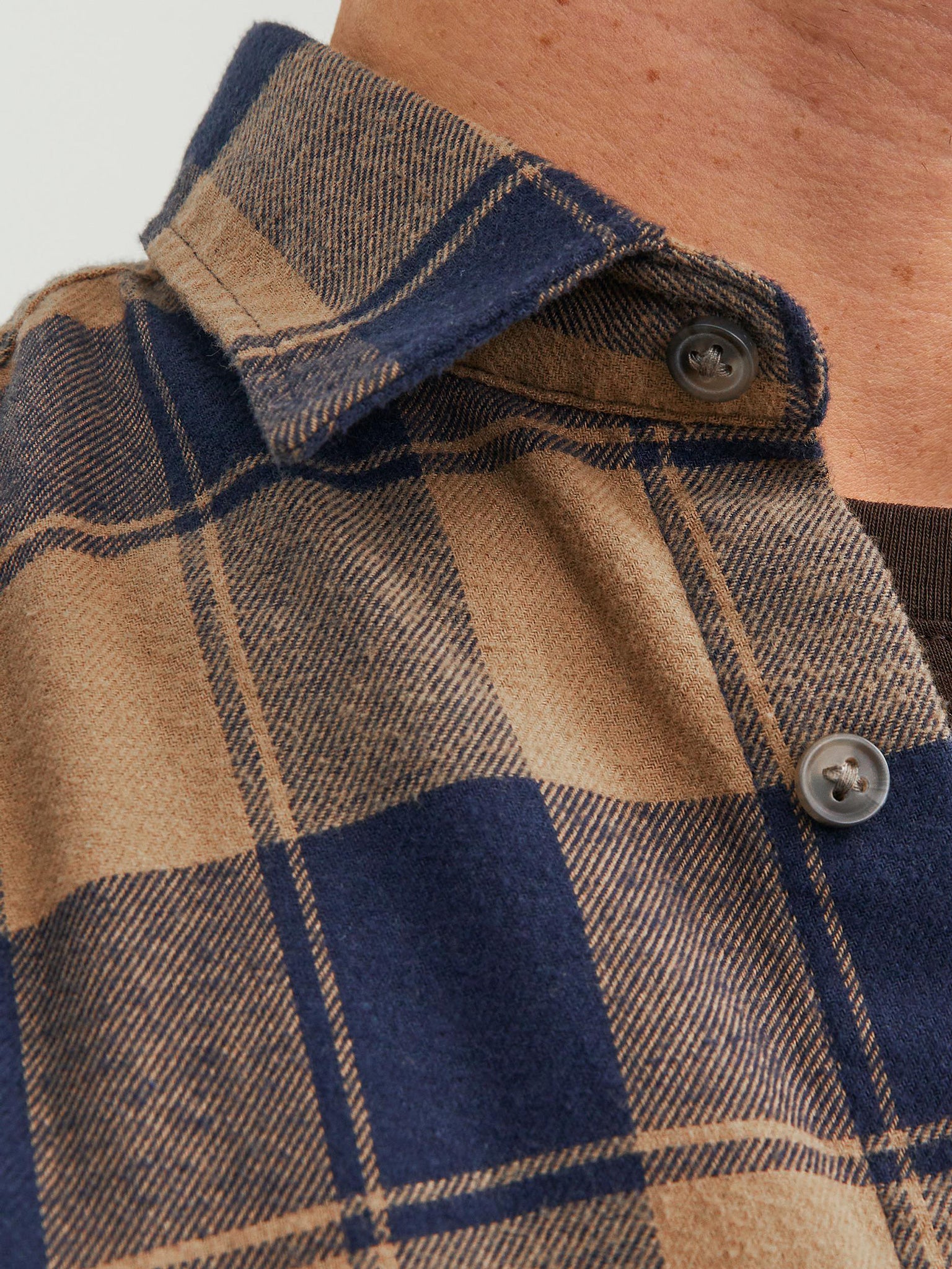 Ανδρικό πουκάμισο JJEJOSHUA BUFFALO SHIRT 12245084 | 12245084