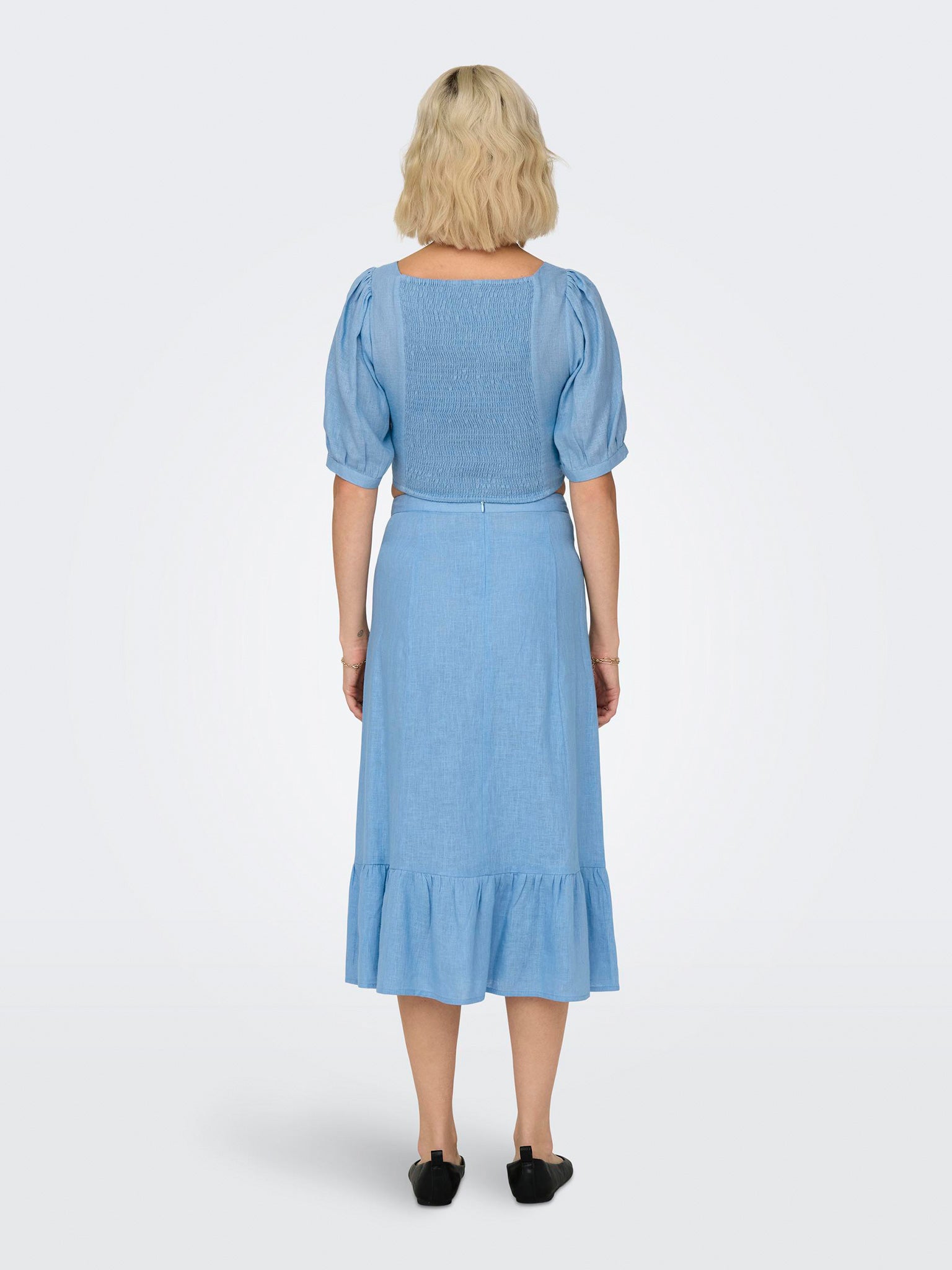 Γυναικεία φούστα ONLTOKYO HW LINEN BLEND LONG SKIRT PNT 15314295 | 15314295