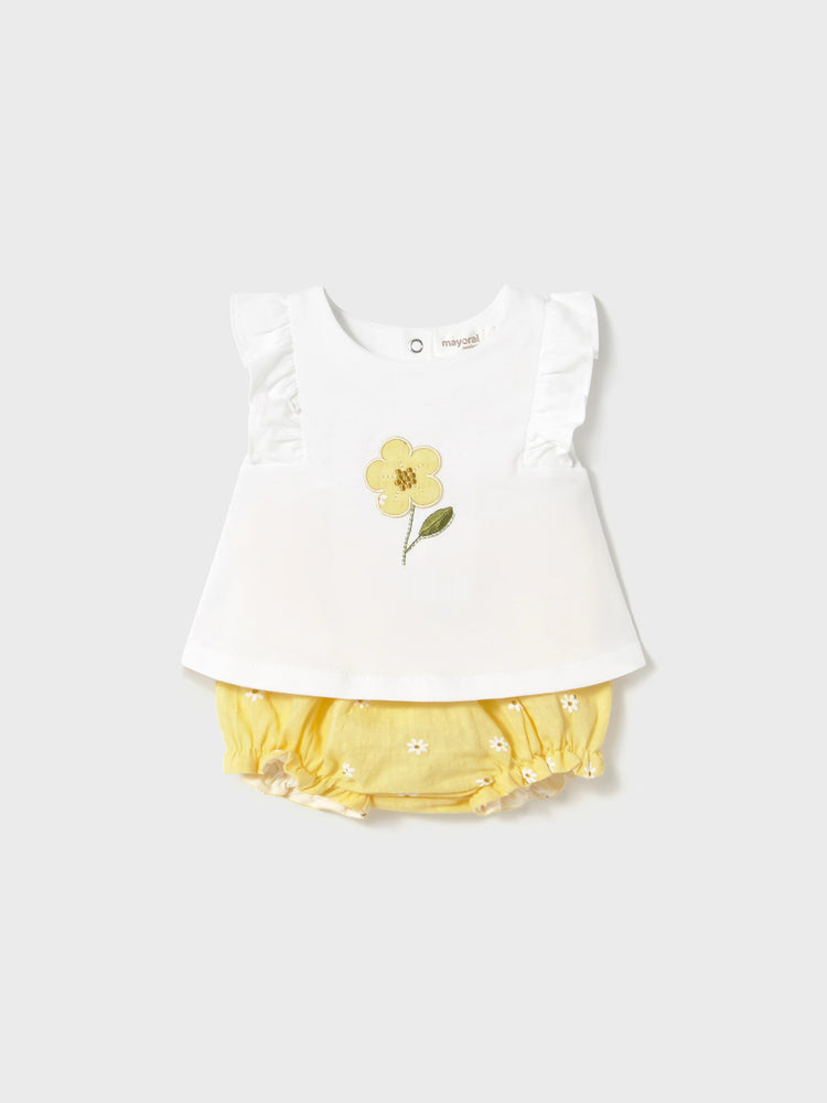 Βρεφικό σετ με σορτς και μπλούζα 25-01255-070 | 25-01255-070