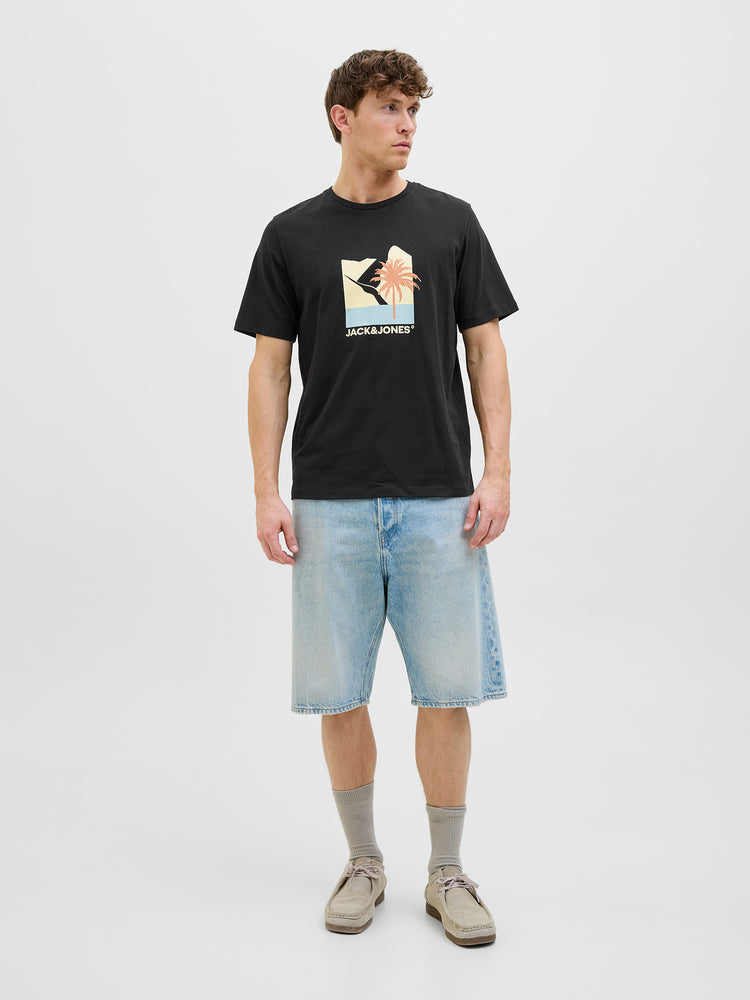 Ανδρικό t-shirt JJBARBADOS TEE SS CREW NECK 12269416 | 12269416