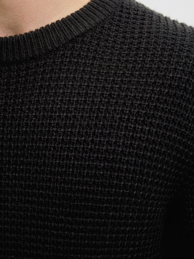 Ανδρική μπλούζα πλεκτή JJGLOBAL KNIT CREW NECK 12287594 | 12287594