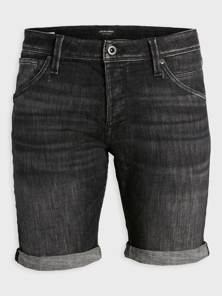 Ανδρική βερμούδα τζιν plus size JJIRICK JJFOX SHORTS GE 245 SN PLS 12229104 | 12229104