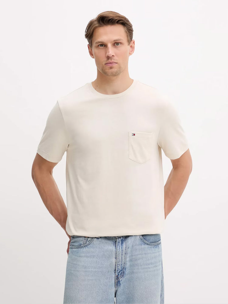 Ανδρικό t-shirt ESSENTIAL SOLID POCKET TEE MW0MW37283ACG | MW0MW37283ACG