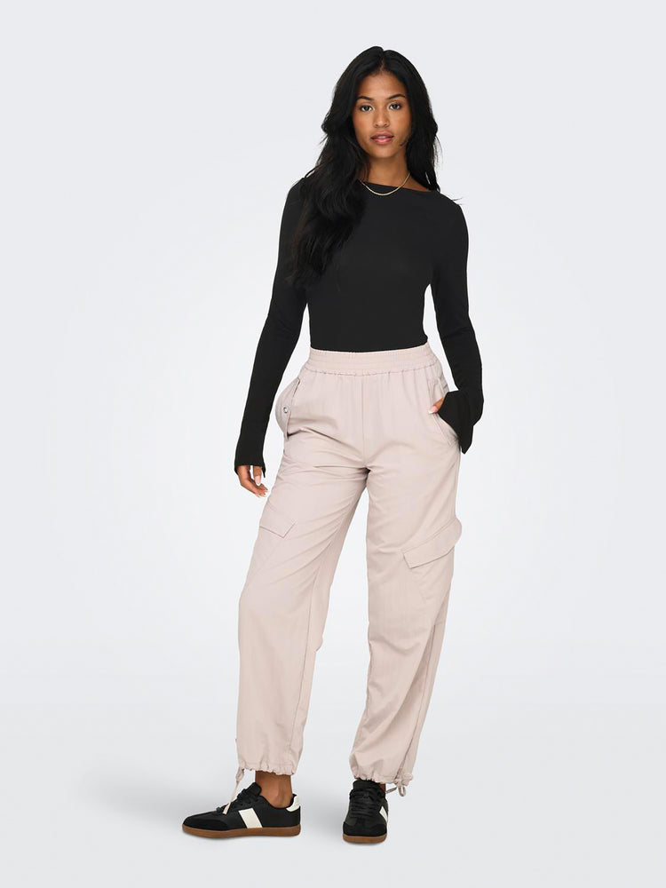 Γυναικεία μπλούζα μακό ONLFELINA L/S BOATNECK SLIT TOP CS JRS 15336321 | 15336321