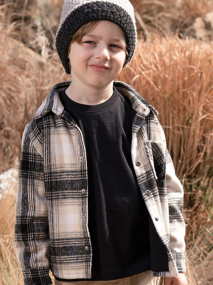 Παιδικό πουκάμισο overshirt 12-125104-4 | 12-125104-4