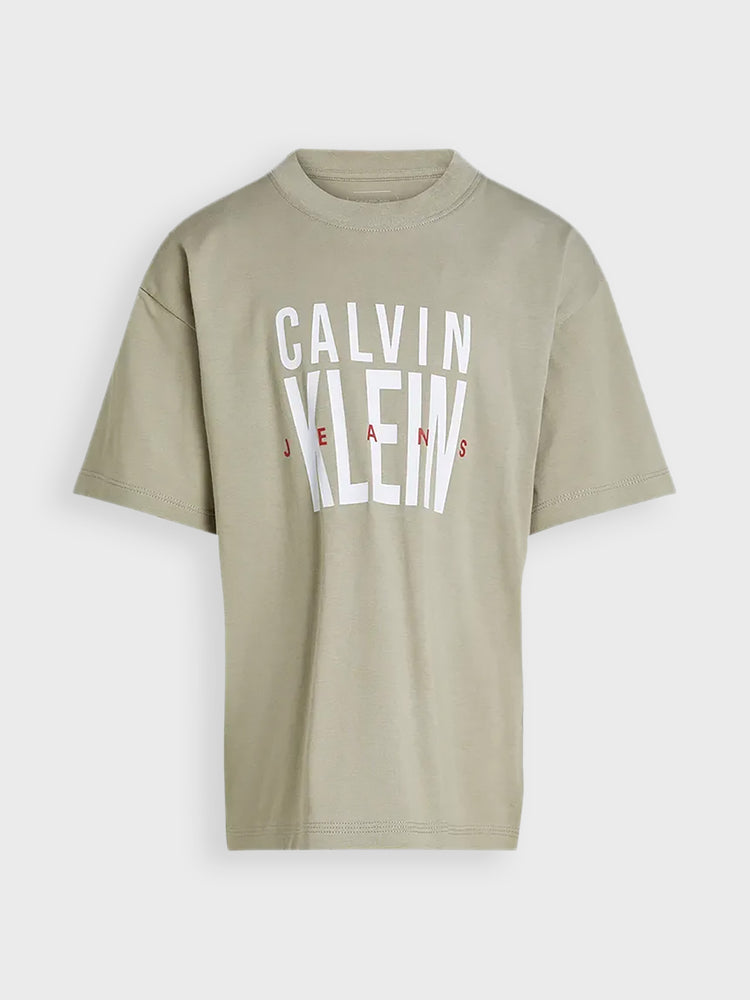 Παιδική μπλούζαBOLD CKJ GRAPHIC T-SHIRT IB0IB02448PCZ | IB0IB02448PCZ