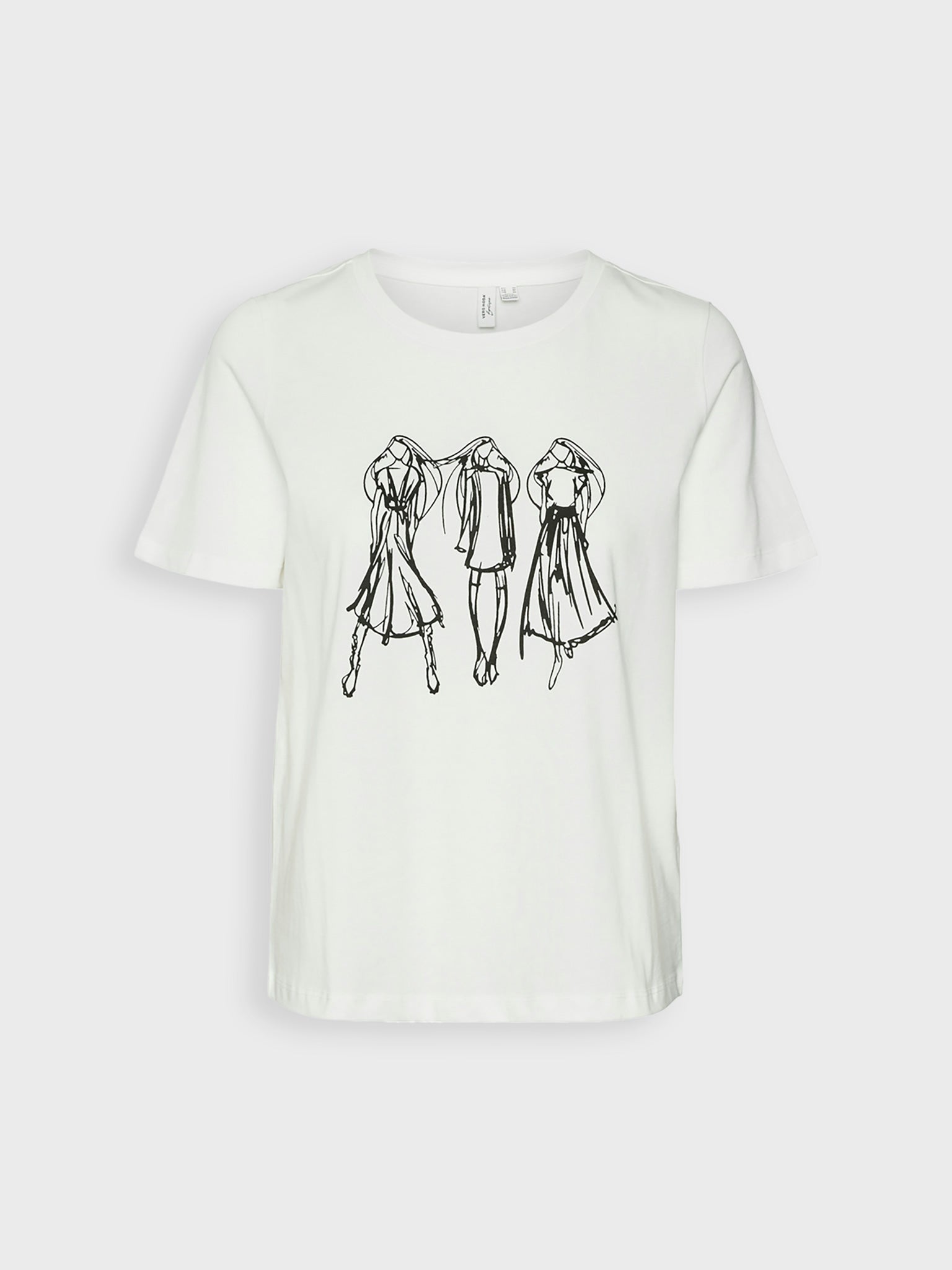 Γυναικείο t-shirt VMROMY S/S O-NECK T-SHIRT JRS BTQ 10320297 | 10320297