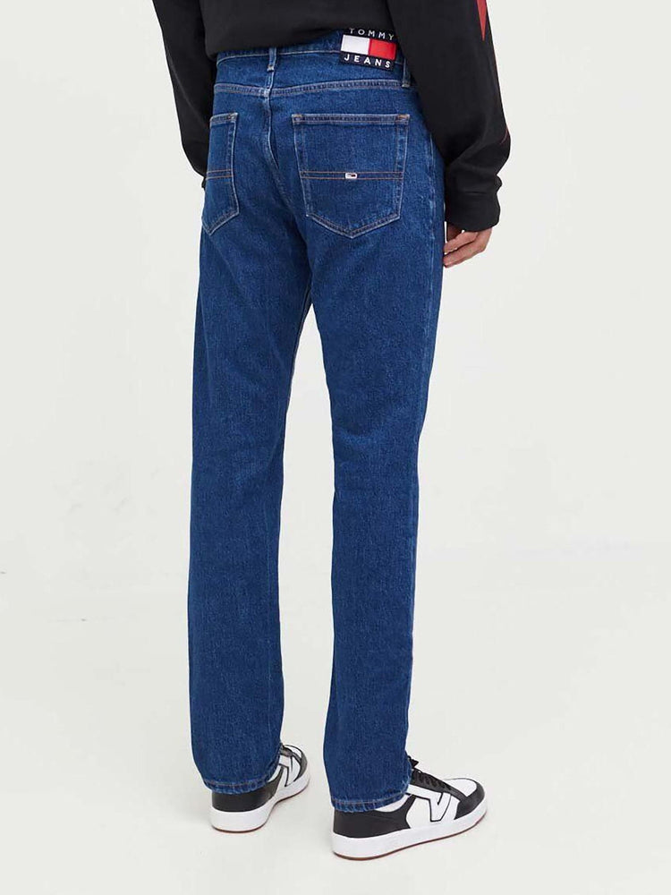 Ανδρικό παντελόνι τζιν RYAN REGULAR FIT STRAIGHT LEG JEANS DM0DM166851BK | DM0DM166851BK