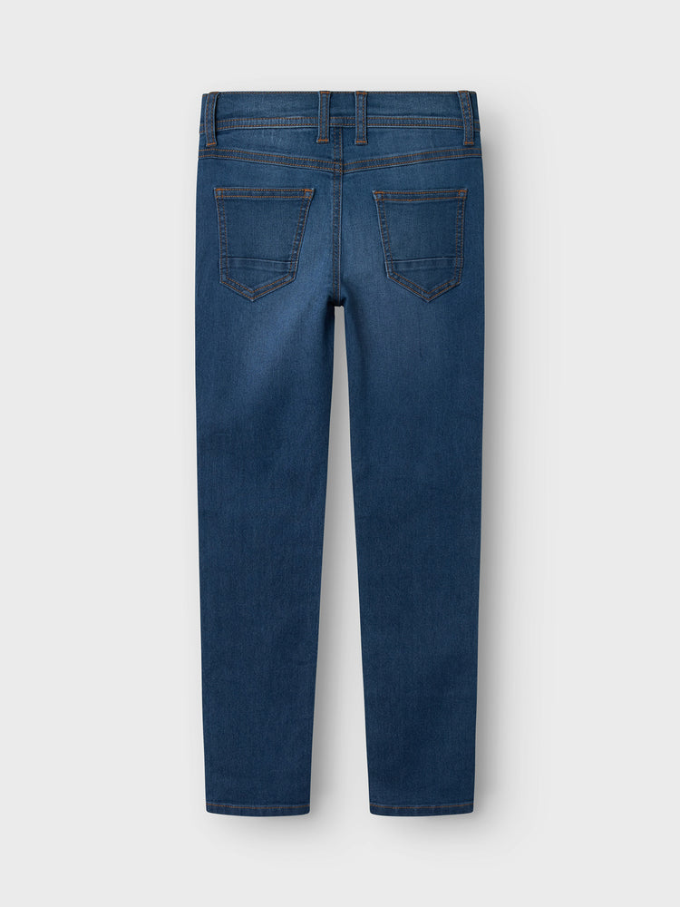 Εφηβικό παντελόνι τζιν dark blue NKMSILAS SLIM JEANS 3448-IS TB 13238082 | 13238082