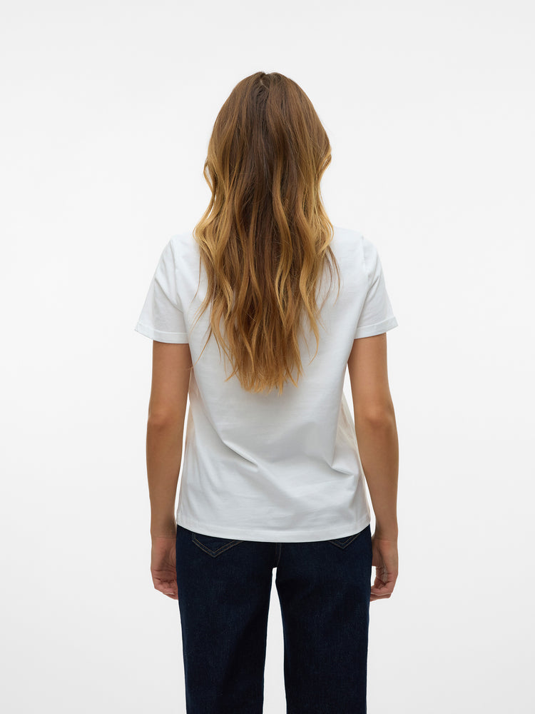 Γυναικείο t-shirt strawberry VMBITONA S/S V-NECK T-SHIRT JRS BTQ 10329476 | 10329476