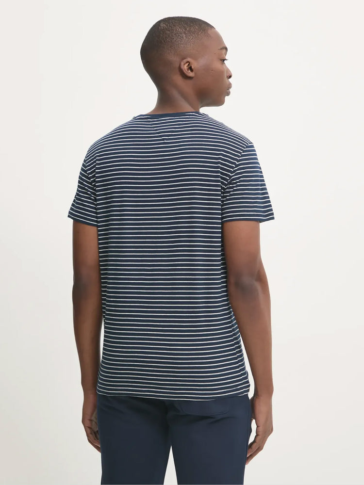Ανδρικό t-shirt ριγέ TJM SLIM STRIPE TEE DM0DM203770A6 | DM0DM203770A6