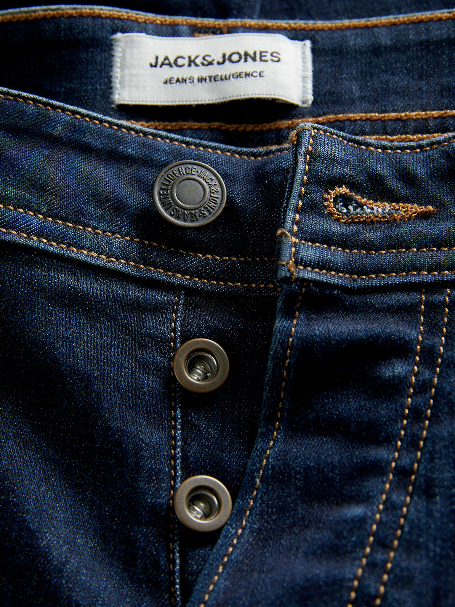 Ανδρικό παντελόνι τζιν JJIGLENN JJORIGINAL CB 12278478 | 12278478