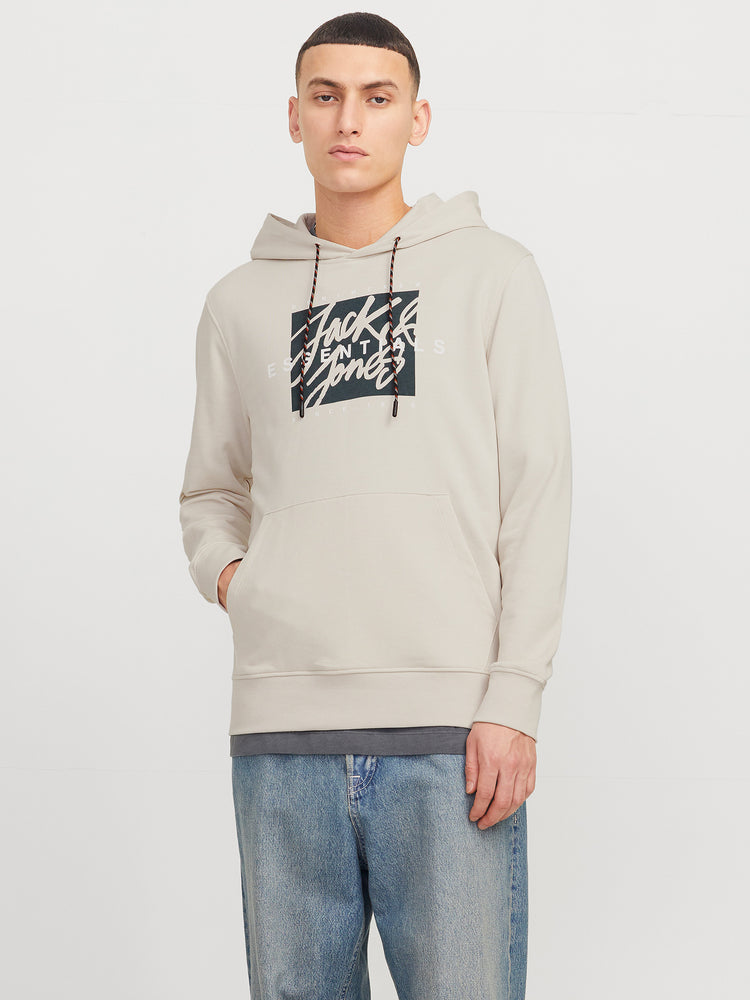 Ανδρική μπλούζα φούτερ JJCOLTON SWEAT HOOD 12268440 | 12268440