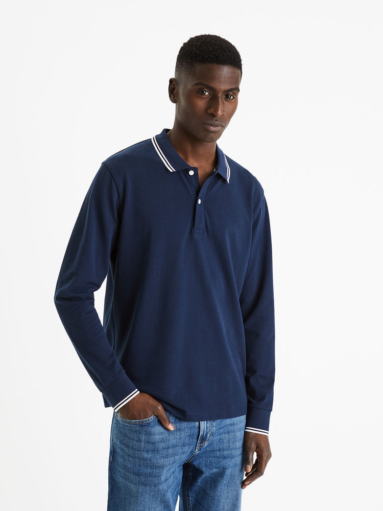 Ανδρικό polo LONG SLEEVES POLO DECOLML | DECOLML