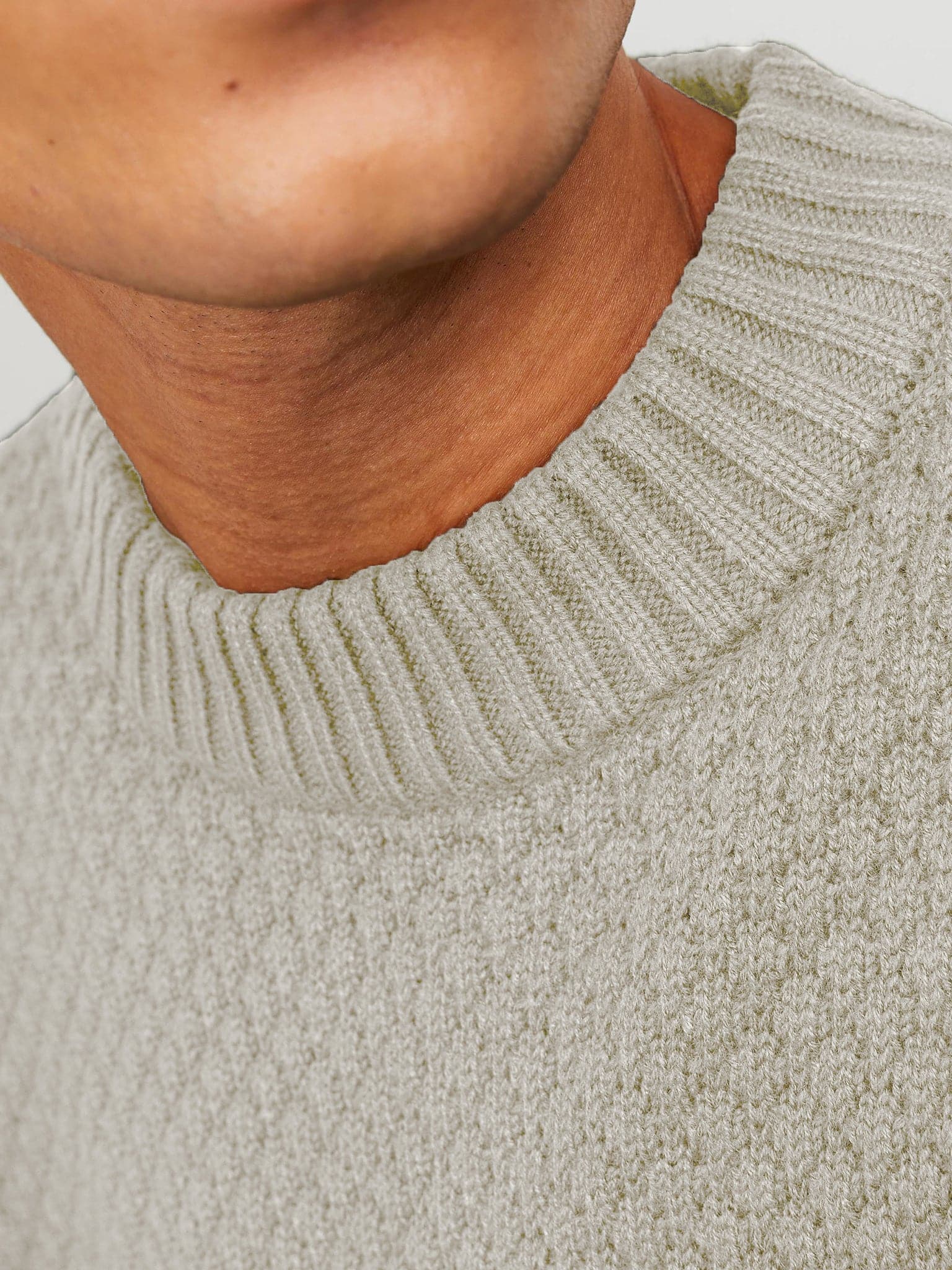 Ανδρική μπλούζα πλεκτή JORLAKEWOOD KNIT CREW NECK BF 12246842 | 12246842