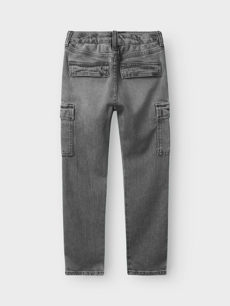 Εφηβικό παντελόνι cargo NKMSILAS TAP CARGO JEANS 6650-AZ NOOS 13237339 | 13237339