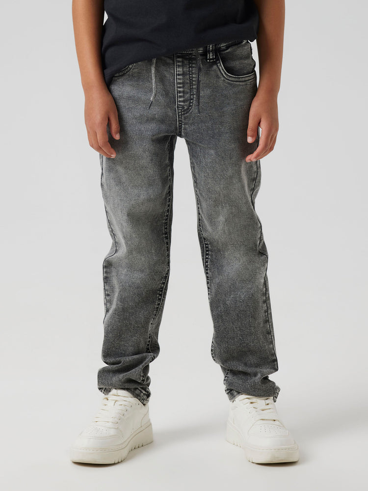 Εφηβικό παντελόνι τζιν grey denim NKMRYAN SLIM SWE JEANS 5225-TH NOOS 13185212 | 13185212