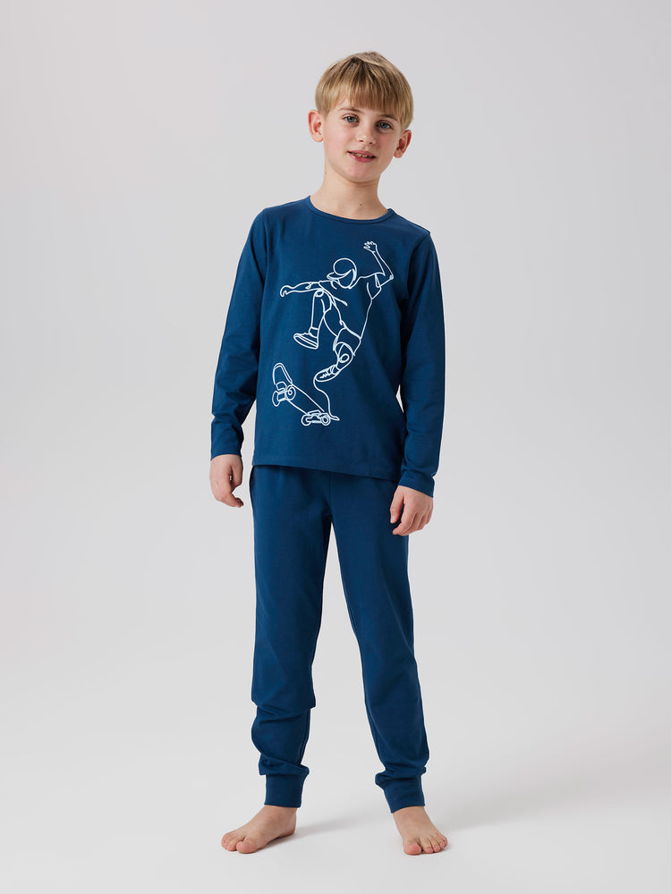 Εφηβική πιτζάμα NKMNIGHTSET TITAN SKATER NOOS 13248827 | 13248827