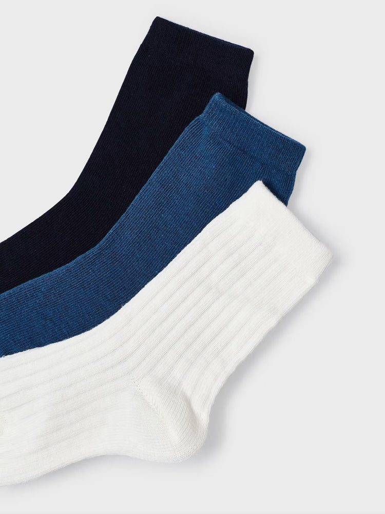 Εφηβικές κάλτσες σετ 3 τεμ οργανικό βαμβάκι 13-10575-094 | 13-10575-094