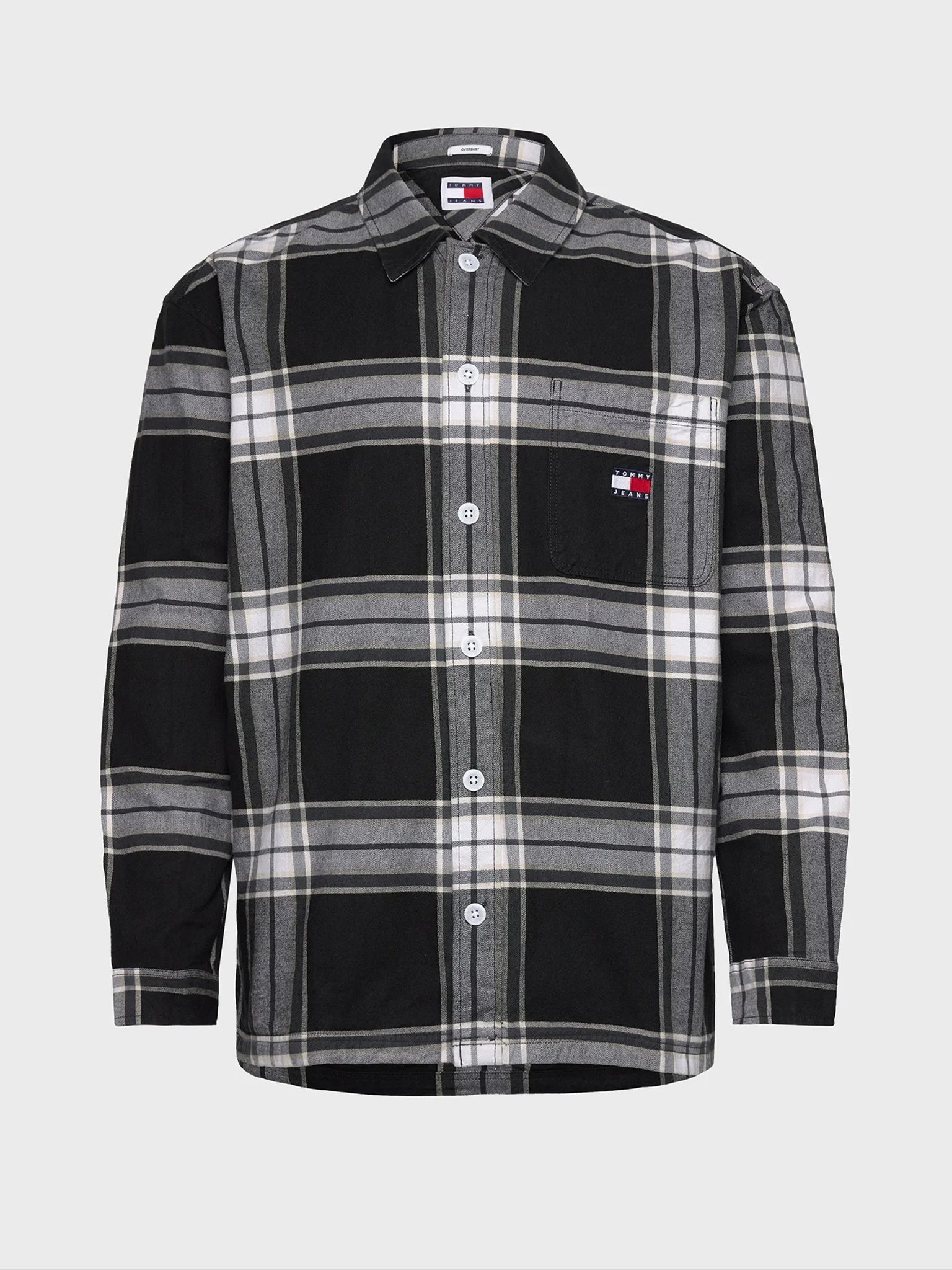 Ανδρικό πουκάμισο TJM BOLD CHECK OVERSHIRT EXT DM0DM19518YBR | DM0DM19518YBR