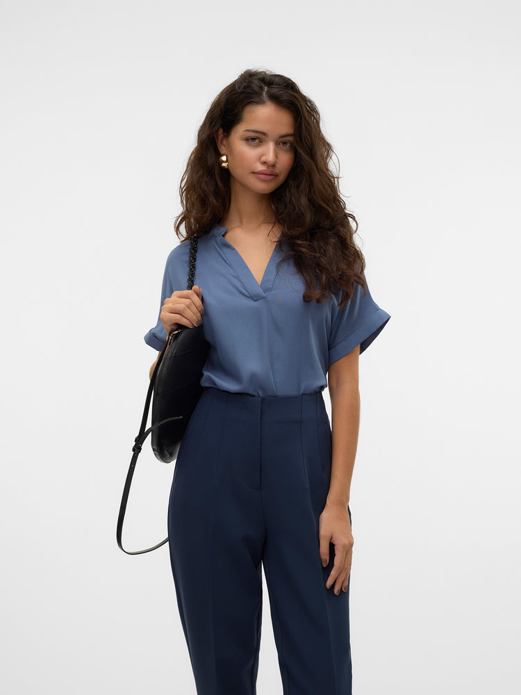 Γυναικείο top VMBEAUTY SS TOP WVN GA NOOS 10279697 | 10279697