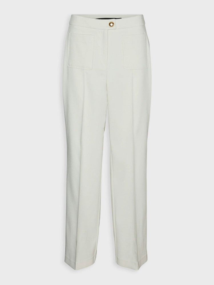 Γυναικείο παντελόνι με τσάκιση  VMGECINA HW WIDE PANTS TLR WVN BTQ 10293713 | 10293713